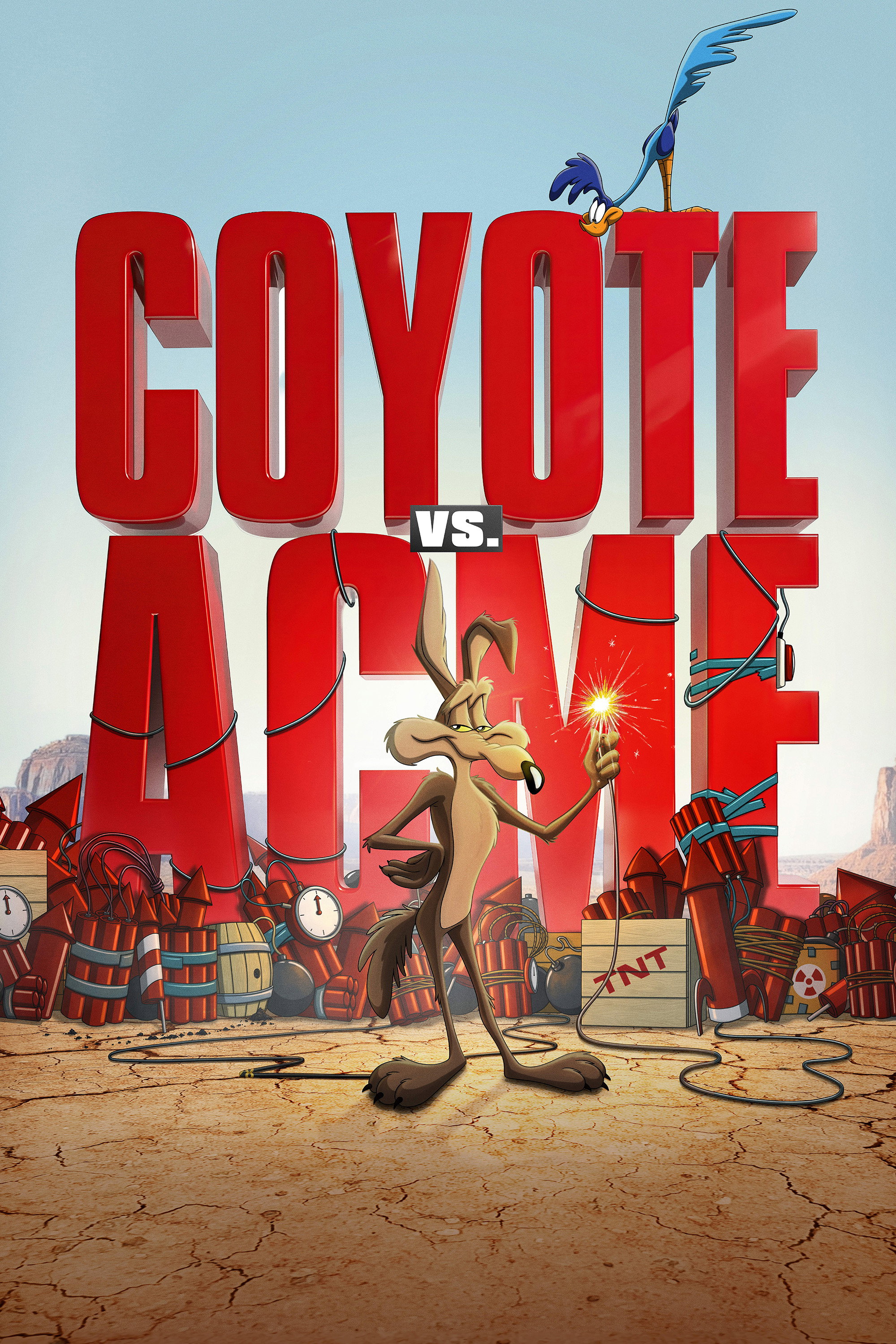 Coyote vs. Acme Hindi Dubbed Movie Poster (2026)