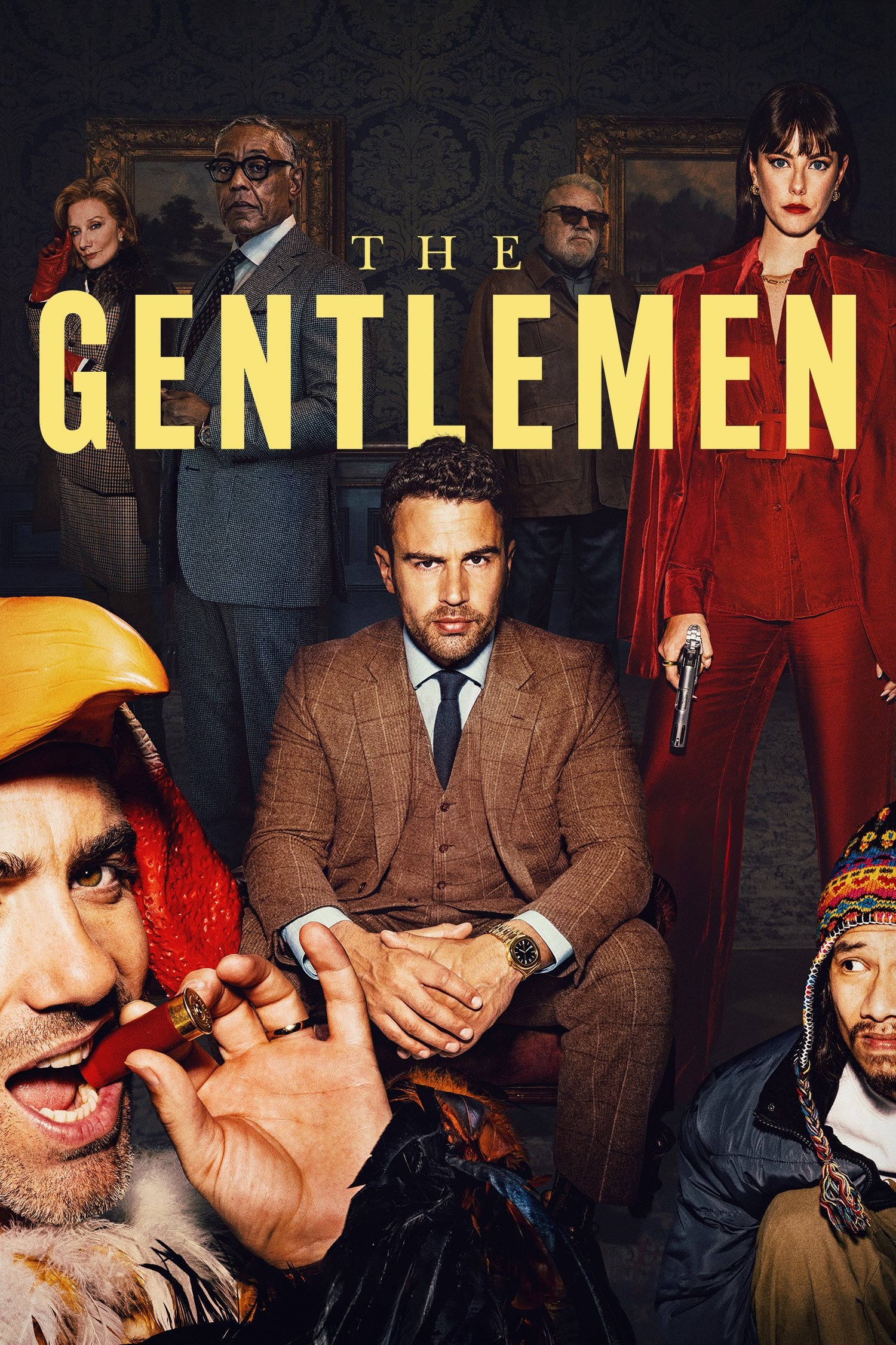 The Gentlemen Hindi Dubbed Movie Poster (2024)
