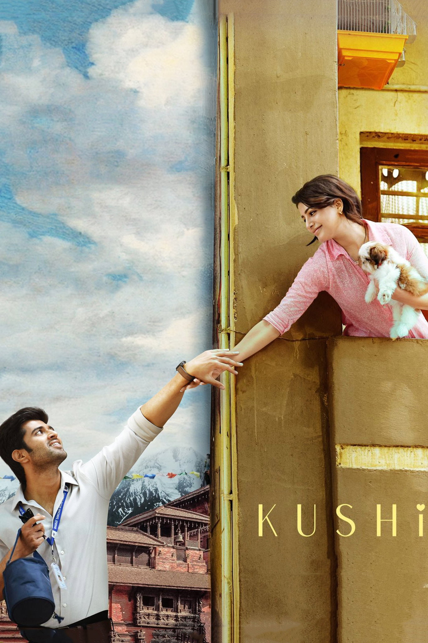 Kushi Hindi Dubbed Movie Poster (2023)